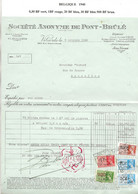 FISCAUX BELGIQUE Facture 1940 - Documentos