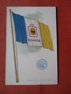 City Of  Rochester Flag.   Scotch Tape On Back Rochester NY Ref 5448 - Rochester