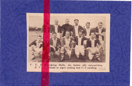 Voetbal Ploeg VV Vriendenkring Melle - Orig. Knipsel Coupure Tijdschrift Magazine - 1936 - Sin Clasificación