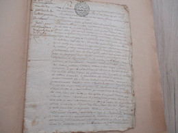 Pièce Signée 1677 Assemblée Des Bourgeois De Charné Près Ernée Réparations De L'église Jeudry Le Pannetier.. 1786 - Otros & Sin Clasificación