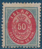 ISLANDE N°16B* Dentelés 12 1/2 Tres Frais & TTB - Nuevos