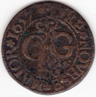 GLOUCESTER, Farthing Token 1657 - Altri & Non Classificati