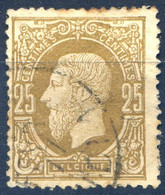 Belgique COB N°32 Cachet FRANCE MIDI 1 - (F2141) - 1869-1883 Leopoldo II