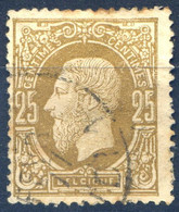 Belgique COB N°32 Cachet FRANCE MIDI 1 - (F2141) - 1869-1883 Leopold II