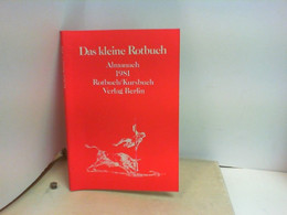 DAS KLEINE ROTBUCH 9, Almanach 81 - Kurzgeschichten