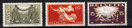 Suisse : 1919. MH, *. Y&T N°170/72 - Unused Stamps