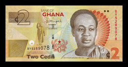 Ghana 2 Cedis 2015 Pick 37Ad SC UNC - Ghana