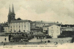 Châtillon Sur Sèvre * Vue Sur L'église , L'abbaye Et Le Collège * école - Other & Unclassified