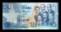 Ghana 5 Cedis 2014 Pick 38e SC UNC - Ghana