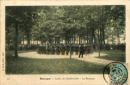 Bourges * Le Jardin De L'archevêché * La Musique * Orchestre Groupe Concert - Bourges