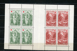 FRANCE - FEUILLET DE CARNET CROIX ROUGE - N° Yvert 1661+1662 ** - Unused Stamps