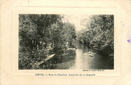 Créteil * Bras Du Chapitre * Vue Prise De La Baignade * Barque - Creteil