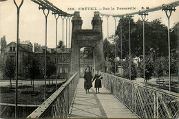 Créteil * Vue Sur La Passerelle * Pont - Creteil