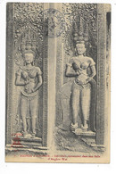 Ruines D'ANGKOR - Bas Relief - DANSEUSES - Dans Une Salle D'Angkor-Wat . - Cambodge