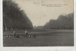 Le Grand-Quevilly (76) : L'avenue Du Château De Montmorency En 1912 (animé) PF. - Le Grand-Quevilly