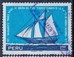 Pérou  1971  YT N°PE A308 150e Anniv Marine Natoinale - O - Peru