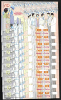 Hong Kong 2020 Fight Against Epidemic Together Coronavirus Covid 19 Corona Virus Nurse X 10 Pieces MNH  (**) - Nuovi