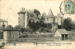 Verteuil * Près Ruffec * Le Château , Façade Sur La Charente * Lavoir - Autres & Non Classés