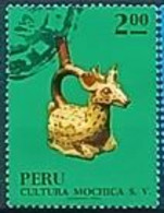 Pérou  1972  YT N°PE 565 Ceramique Mochica - O - Peru