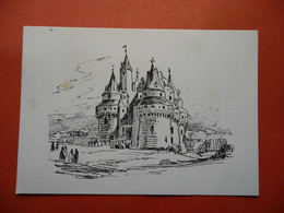 CPM Somme ILLUSTRATION / DESSIN DE DUTHOIT  CHATEAU DE RAMBURES  80140 OISEMONT   VOYAGEE - Oisemont