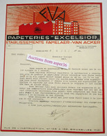 Papeteries Excelsior, FVA Ets Falelaer-Van Acker, Bruxelles 1945 - 1900 – 1949