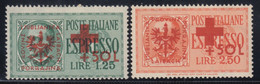 Lubiana 1944 Serie Completa Sass. 34/35 MNH** Cv. 350 - Ljubljana