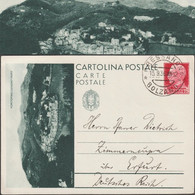 Italie 1936. Entier Postal Touristique Pour L'étranger. Portofino, Genova. Village Entre Mer Et Montagne. Bressanone - Berge