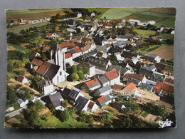 CP 41 Loir Et Cher SAINT LEONARD En BEAUCE  Prés Marchenoir  - Vue Générale Aérienne, Le Bourg L'église  1969 - Marchenoir