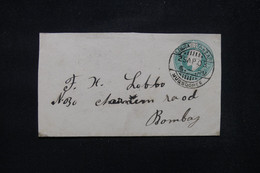 INDES ANGLAISES - Entier Postal De Mussooree En 1903 Pour Bombay - L 115560 - 1902-11 Koning Edward VII