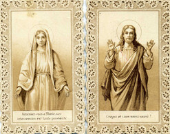 CANIVET - 2 Images De MARIE Et JOSEPH - - Images Religieuses