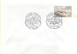 Enveloppe Avec Cachet 1er Jour. BORDES DE MEREIG. 1981. - Used Stamps