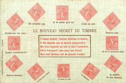 Le Langage Des Timbres * Le Nouveau Secret Des Timbres * Stamp - Briefmarken (Abbildungen)