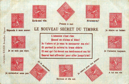 Le Langage Des Timbres * Le Nouveau Secret Des Timbres * Stamp - Postzegels (afbeeldingen)