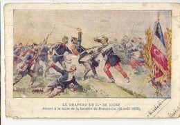 REZONVILLE [57] Le Drapeau Du 57e De Ligne, Décoré à La Suite De La Bataille De Rezonville (16 Août 1870). 1905. - Lorraine