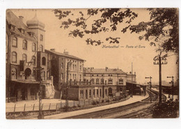 35 - HERBESTHAL - Poste Et Gare - Lontzen