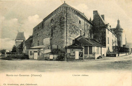 Monts Sur Guesnes * Place Et Vue Sur L'ancien Château - Monts Sur Guesnes