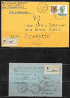 Italia/Italy/Italie: Lotto Di 6 Documenti Postali, Lot Of 6 Postal Documents. Loto Di 6 Documents Postaux - Lotti E Collezioni