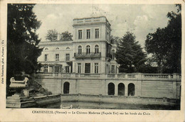Chasseneuil * La Façade Est Du Château Moderne , Sur Les Bords Du Clain - Andere & Zonder Classificatie