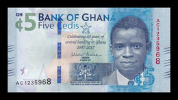 Ghana 5 Cedis Commemorative 2017 Pick 43 SC UNC - Ghana