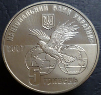 Ucraina - 5 Hryven 2007 - 100° Anniversario - JSC Motor Sich - KM# 432 - Ukraine