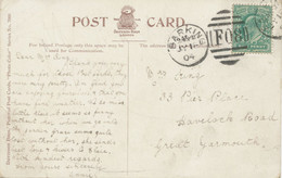 GB 1904 EVII 1/2d Blue-green On Ullswater Postcard W Duplex-cancel BARKING / F08 - Cartas & Documentos