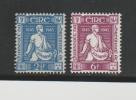 Irl Mi.Nr. 96-97 /  IRLAND -  Jung, 1945 ** MNH - Unused Stamps