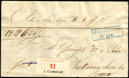 1850 (ca.) Paketbegleitbrief Von QUAKENBRÜCK Nach Lingen. - Hanover