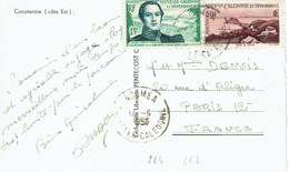 Nouvelle Calédonie Carte Postale De Nouméa N° 262 + 284 - Briefe U. Dokumente