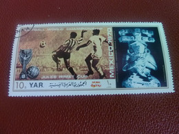 Y.a.r. - Football - Mexico 1970 - Jules Rimet Cup - Val 10 B - Air Mail - Polychrome - Oblitéré - Année 1970 - - 1970 – Mexique