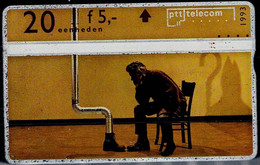 NETHERLANDS 1994 PHONECARD THINKER USED VF!! - Publiques