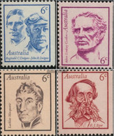 Australia 457D-460D (complete Issue) Unmounted Mint / Never Hinged 1970 Personalities - Ungebraucht