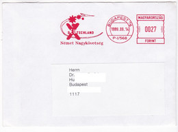 K313 Hungary 1999 Meter Stamp With Slogan German Embassy Budapest 76 - ATM/Frama Labels