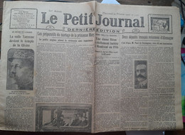 Quotidien Le Petit Journal 22 Fevrier 1922 Landru Sera T Il Execute ????????? - Le Petit Journal