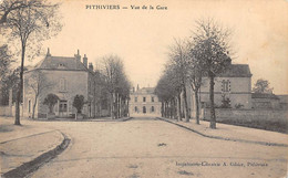 Pithiviers            45       Rue Et Vue De La Gare               (voir Scan) - Sonstige & Ohne Zuordnung